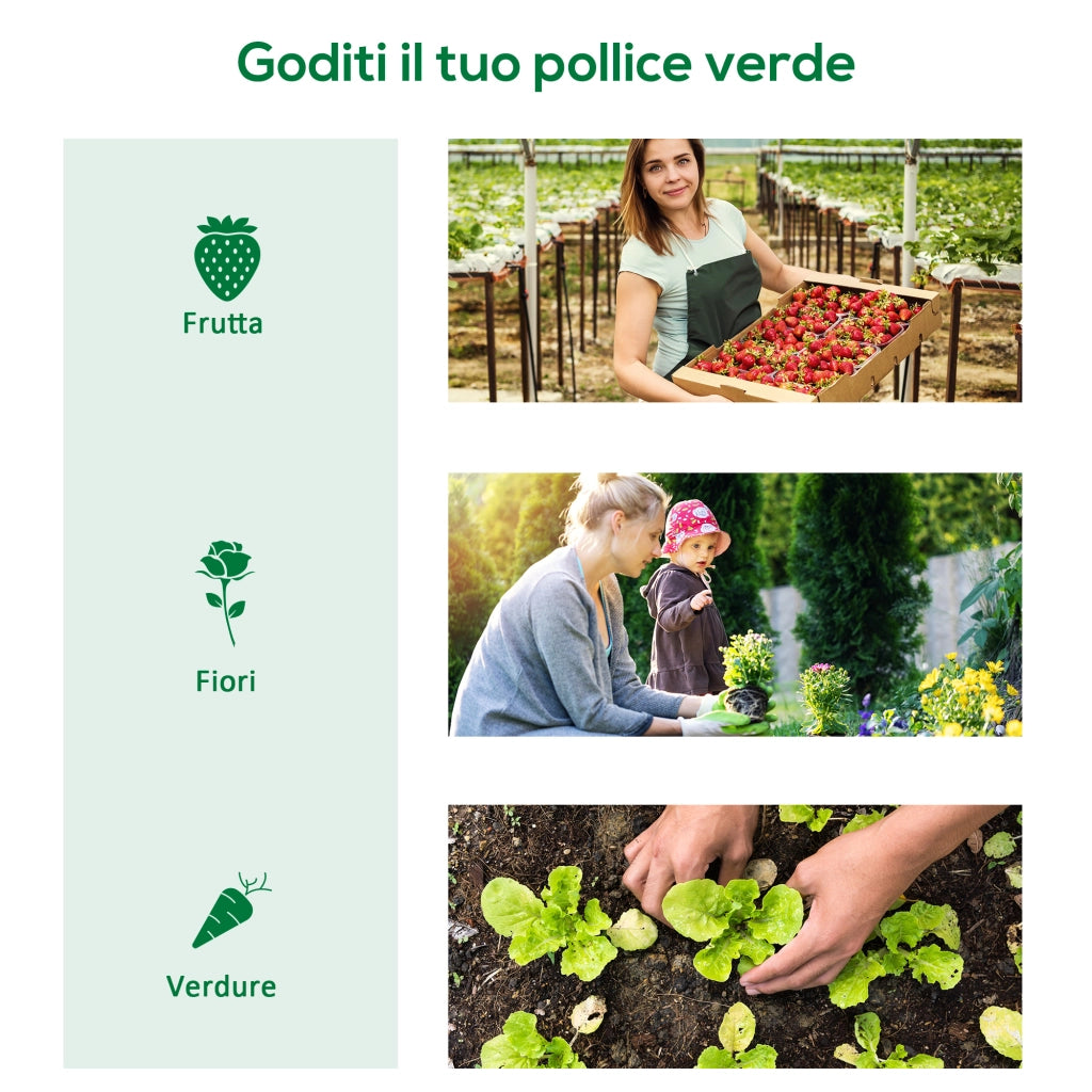 Serra per Giardino ¨C Minimal ¨C Verde 400x100x80 cm
