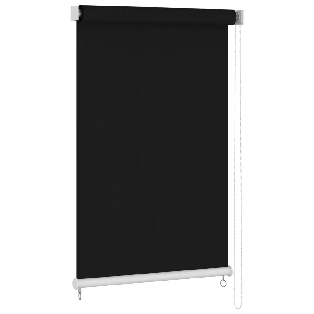 Tenda a Rullo per Esterni 145(L)x230(A) cm nera 312956