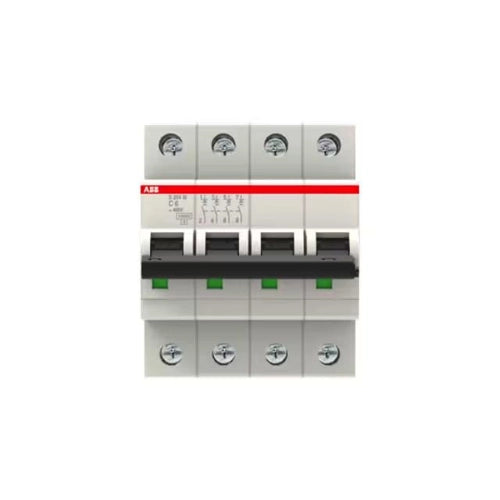 ABB S204M C 6 INTERRUTTORE AUTOMATICO 10KA 4P