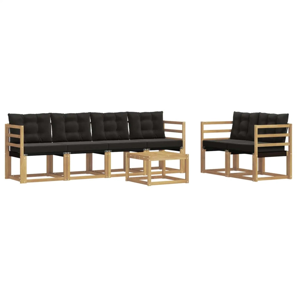 Set di divani da esterno con cuscino 7 pcs 3389226
