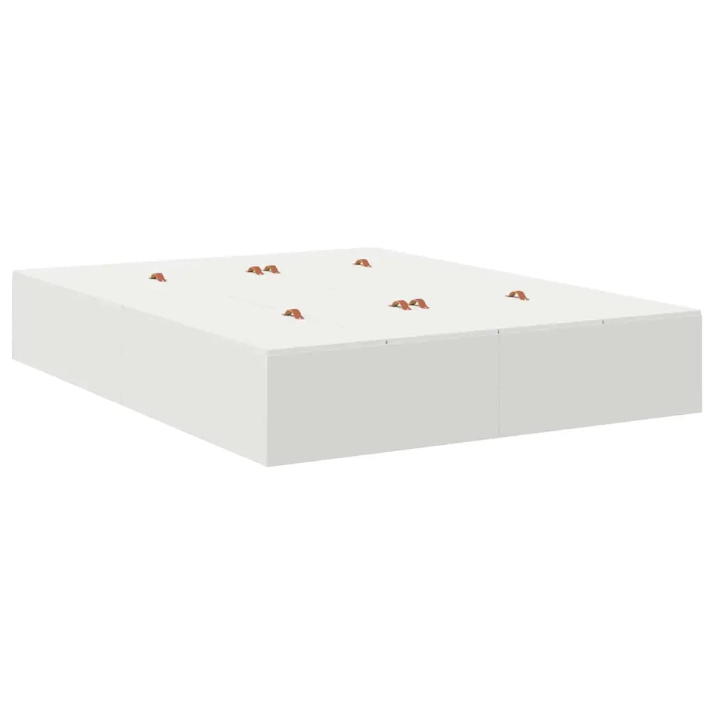 Struttura letto con contenitore Bianco 150 x 200 cm 3335381