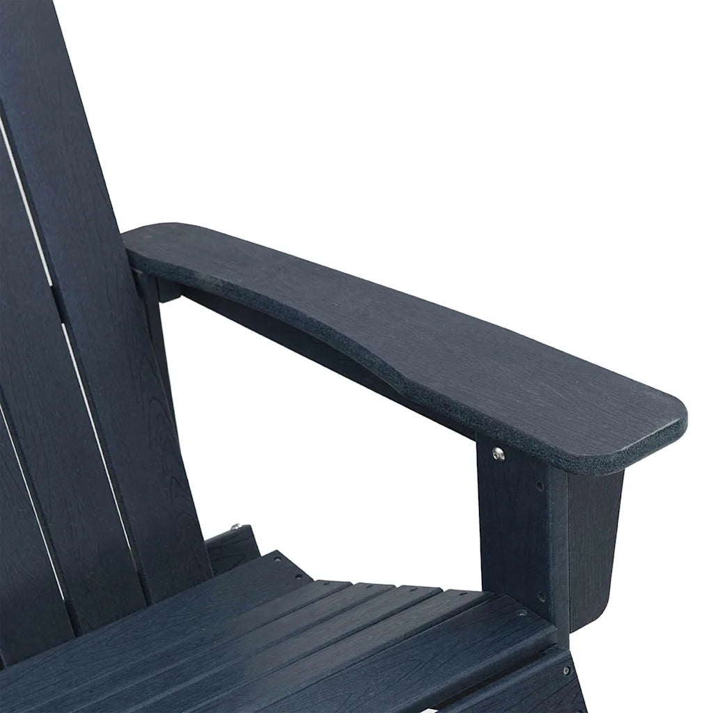 Set Lounge da Giardino 3 pcs Blu navy HDPE 3335839