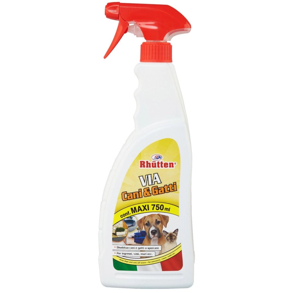 12pz rhutten disabituante cani e gatti 750 ml. cod:ferx.94370