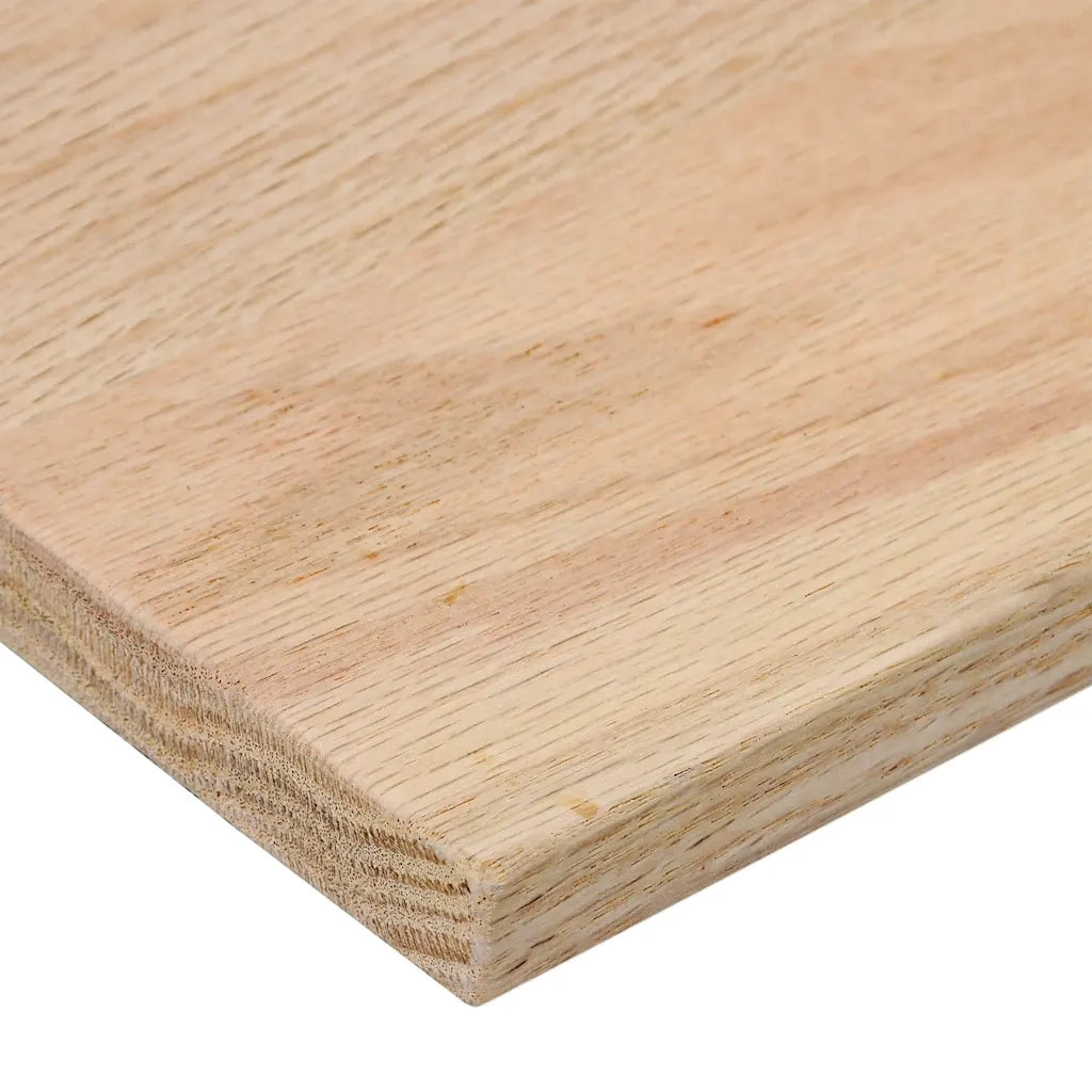 Gradini 2 pz | Tappetini per scale autoadesivi 90x30x2 cm in Rovere Massello Non Trattato