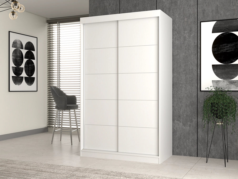 Armadio IGA 120c bianco guardaroba