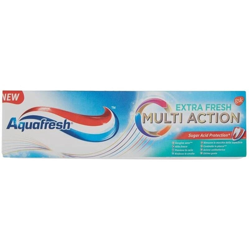 AQUAFRESH MULTI ACTION EXTRAFRESH DENTIFRICIO IN CONFEZIONE DA 75 ML
