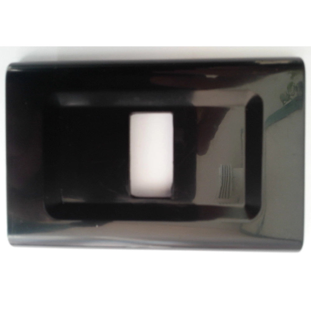 Trade Shop - Placchette Placche In Abs Serie Magic Elite Bticino Compatibili Color Copriprese - Nero -4 Fori     -