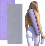 Mat di yoga antiscivolo per comfort e sostegno | Ideale per yoga e pilates