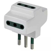 ADATTATORE MULTIPRESA S11+3P11 BIANCO