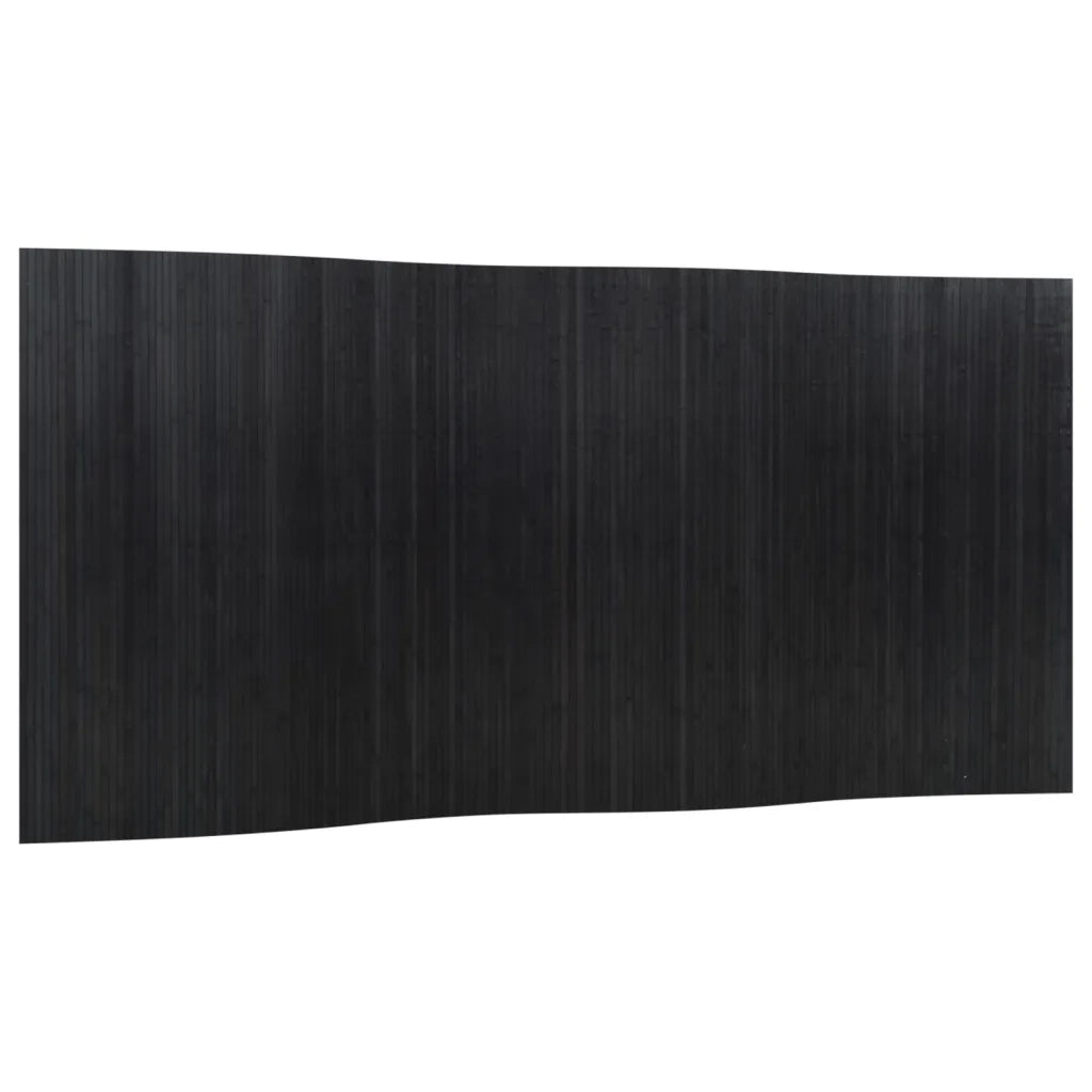 Divisorio Ambienti | Divider per stanze | Paravento Nero Larghezza 400 cm Altezza 165 cm in Bamb¨´