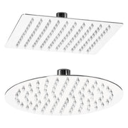 SET DOCCIA 'STARTER' tondo - soffione Ø 20 cm  - METAFORM