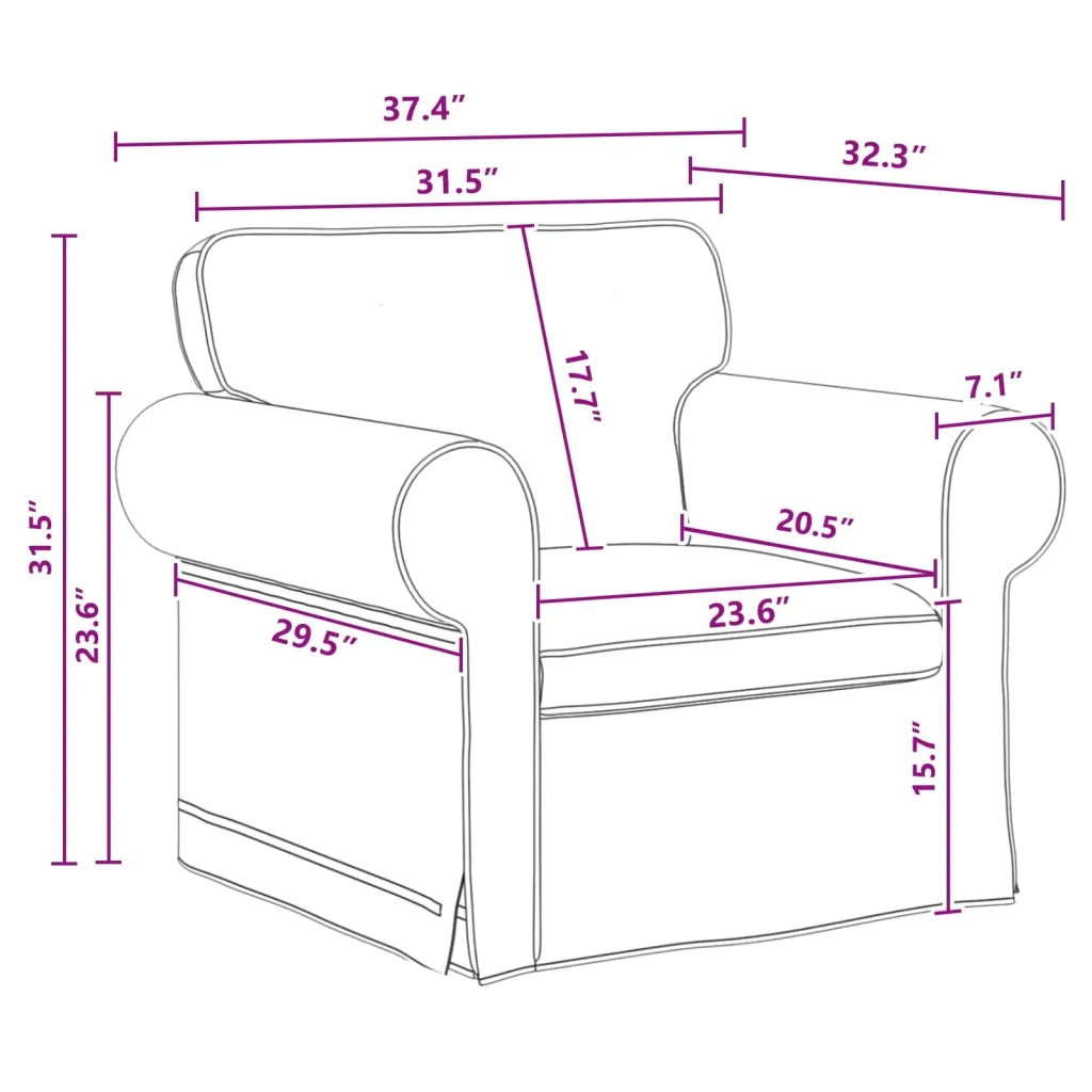 Set di divani 2 pcs Grigio scuro 215 x 82 x 80 cm Tessuto 3407575