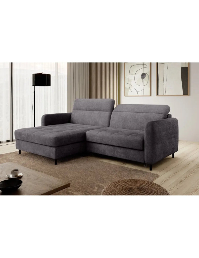Divano ad angolo collezione GOUMSI colore Grigio