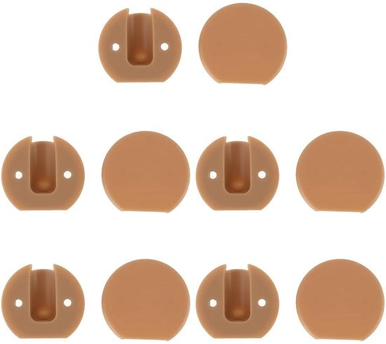 Set di 5 Viti Serrate per Montaggio Mobili