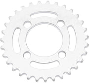 Veloce scelta - Cassa vittata 31T - Acciaio - 420 Catena - 130 mm Di metro - 4 Fori - Adatto per Go Kart/ATV - Cassa vittata