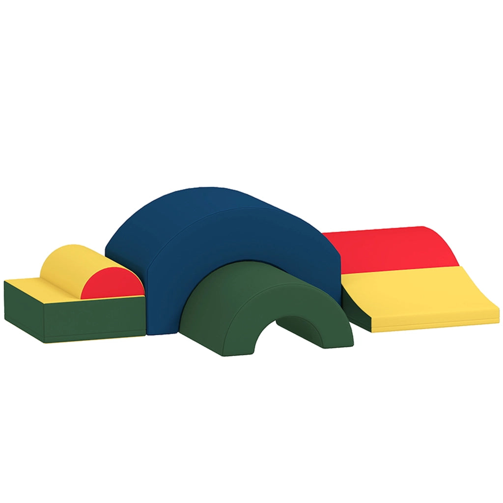 Set Moduli Motricit¨¤ Bambini 5 Pezzi ¨C Xylo ¨C Schiuma EVA Multicolore