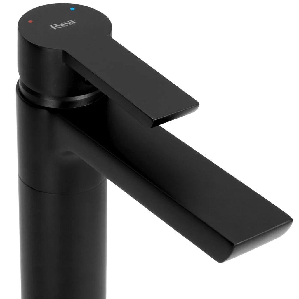 Rubinetto Da Lavabo Rea Argus Black Low