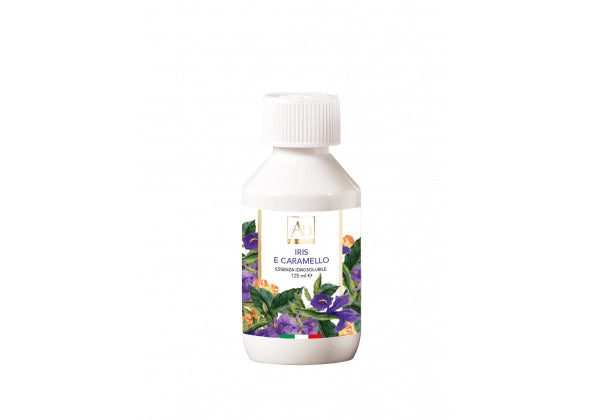 Essenza idrosolubile per evaporatori-Iris e Caramello-125 ml.