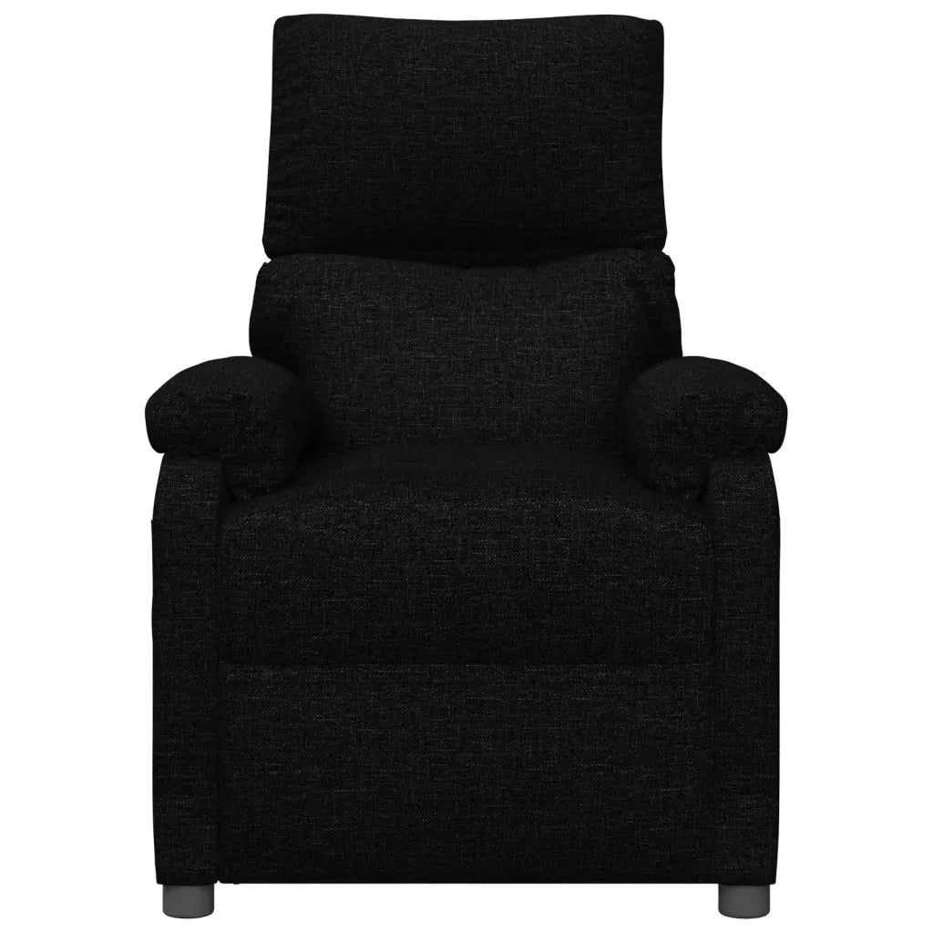Poltrona Massaggiante Elettrica Nera in Tessuto 3098433