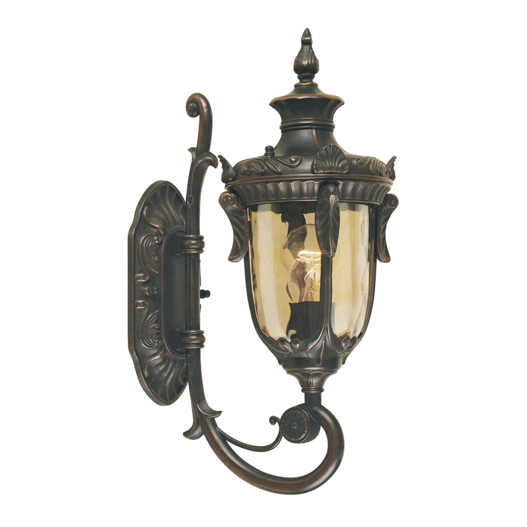 Applique esterno classico Philadelphia 1xE27 bronzo Elstead