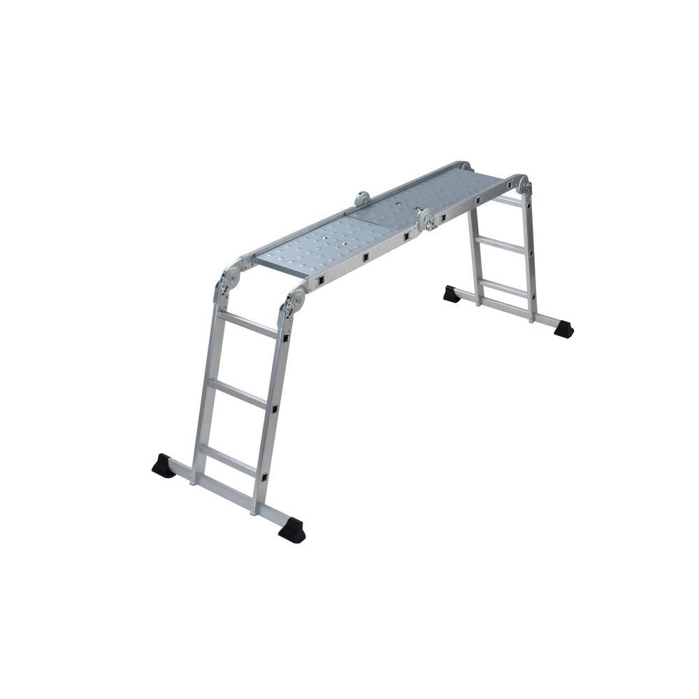 Scala Multiposizione con Piattaforma in Alluminio Multipla Gierre