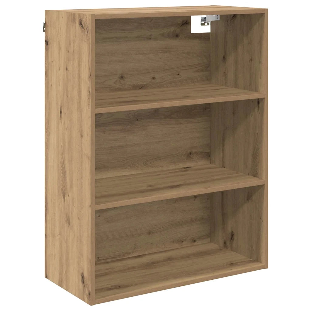 Credenza con Cassetto-Buffet-Armadio da cucina Rovere artigianale 69,5 x 34 x 180 cm 455371
