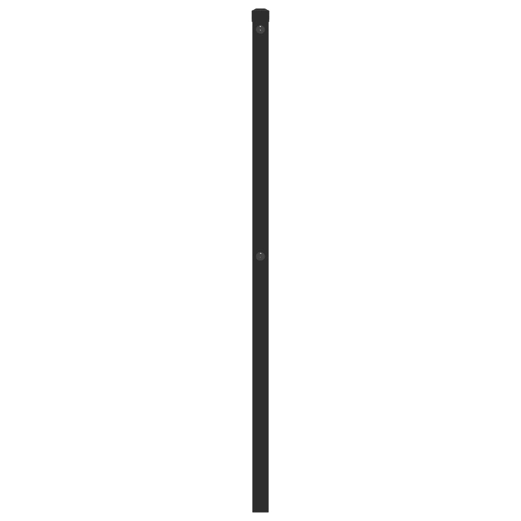 Testiera di Ricambio in Metallo Nero 80 cm 376253