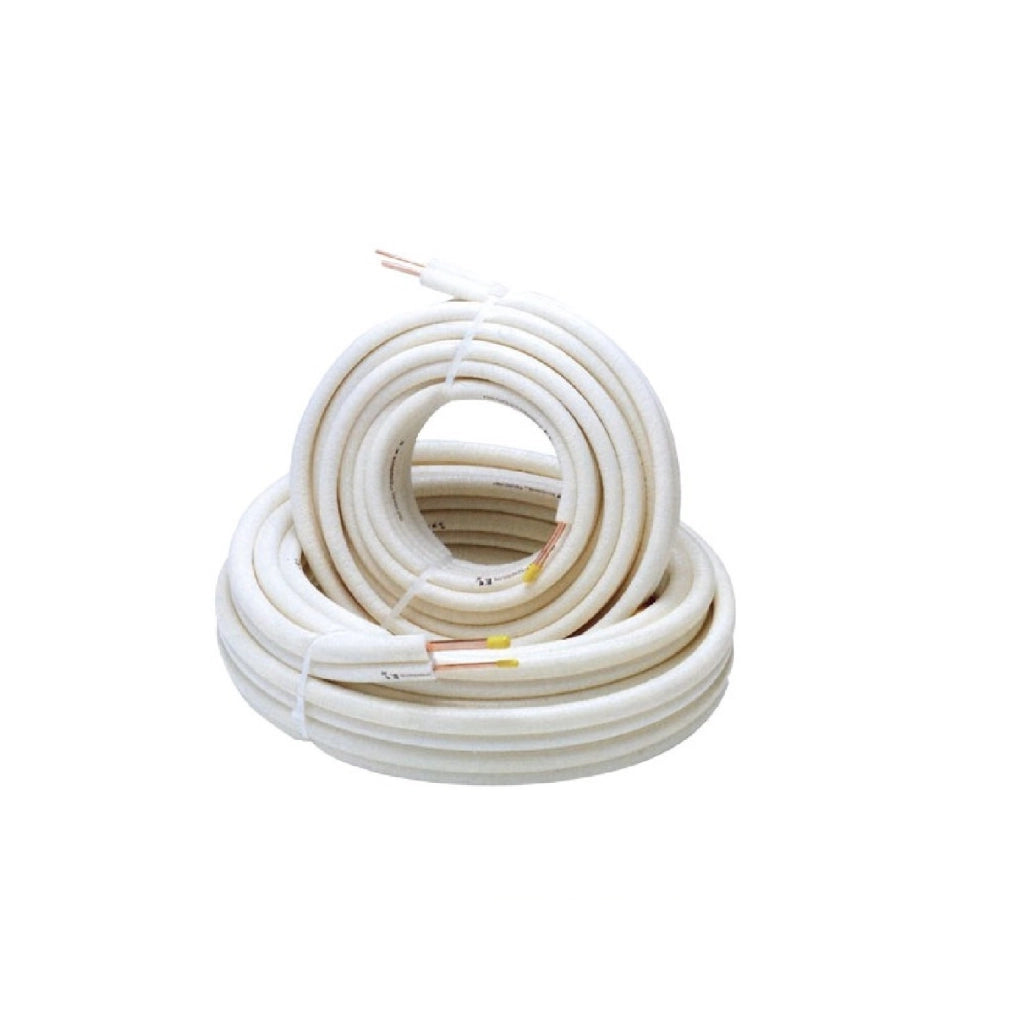 BRICOQUI Tubi in rame per impianti di condizionamento e refrigerazione 25 m Ø1/4" Ø3/8  0,8mm