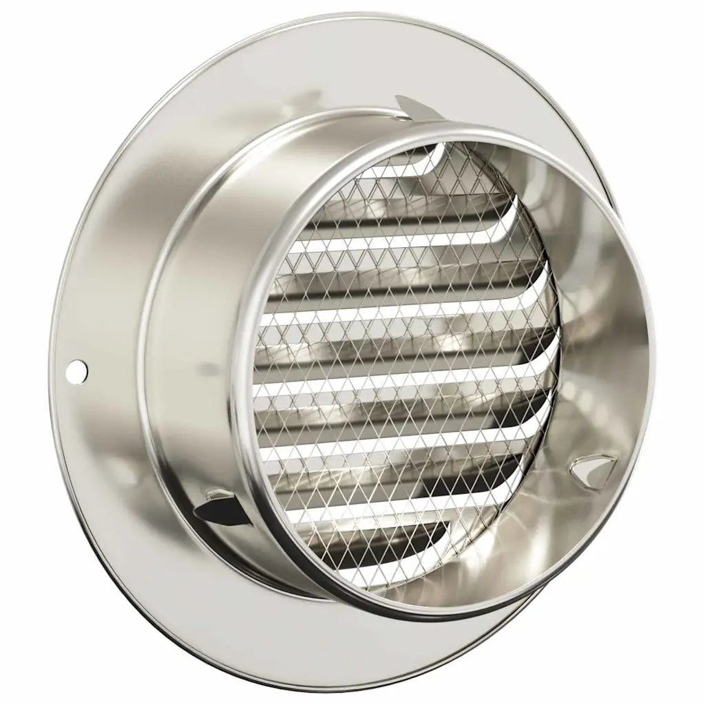 Coperture per ventilazione d'aria 4 pcs Argento 100 mm 42019372