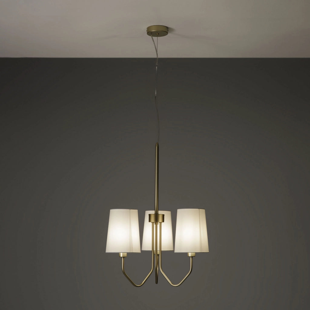 Lampadario 3L  ALVAR oro