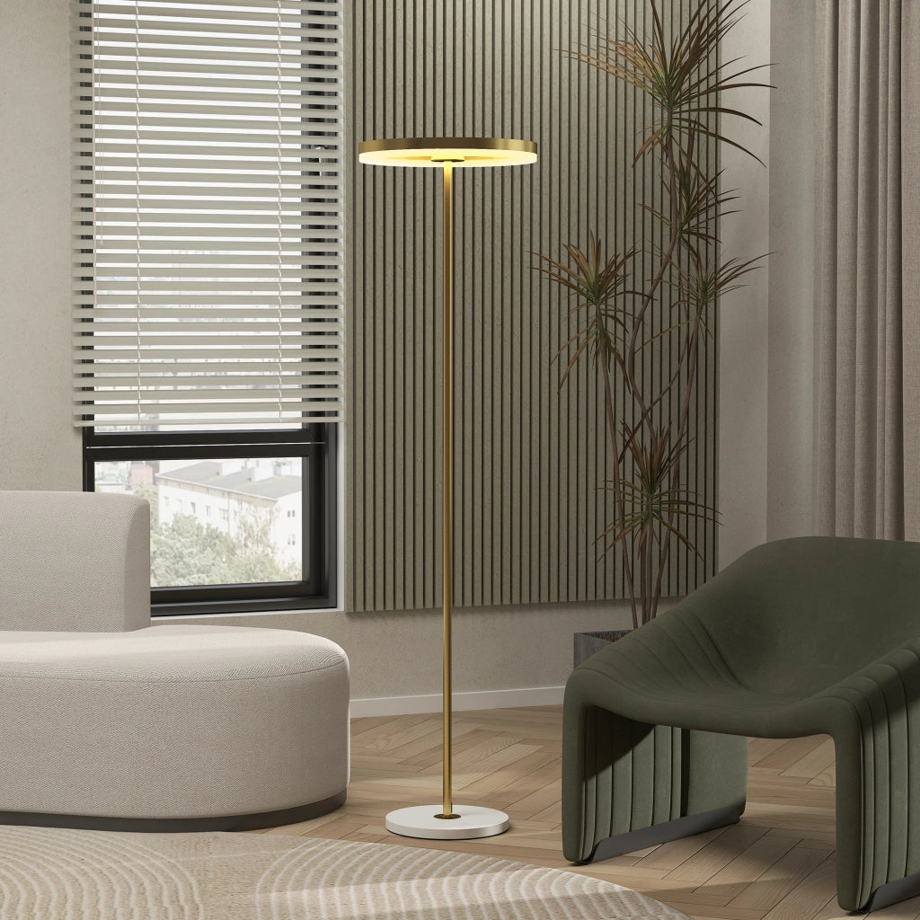 Lampada da Terra Moderna ¨C Zephmum ¨C Oro