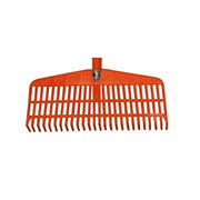 Scopa da giardino in plastica rettangolare 39 cm
