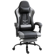 Sedia da Gaming Ergonomica ¨C Minimal ¨C Nero 62x52x128 cm