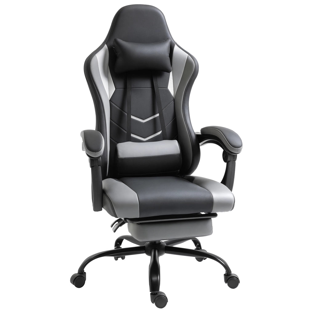 Sedia da Gaming Ergonomica ¨C Minimal ¨C Nero 62x52x128 cm