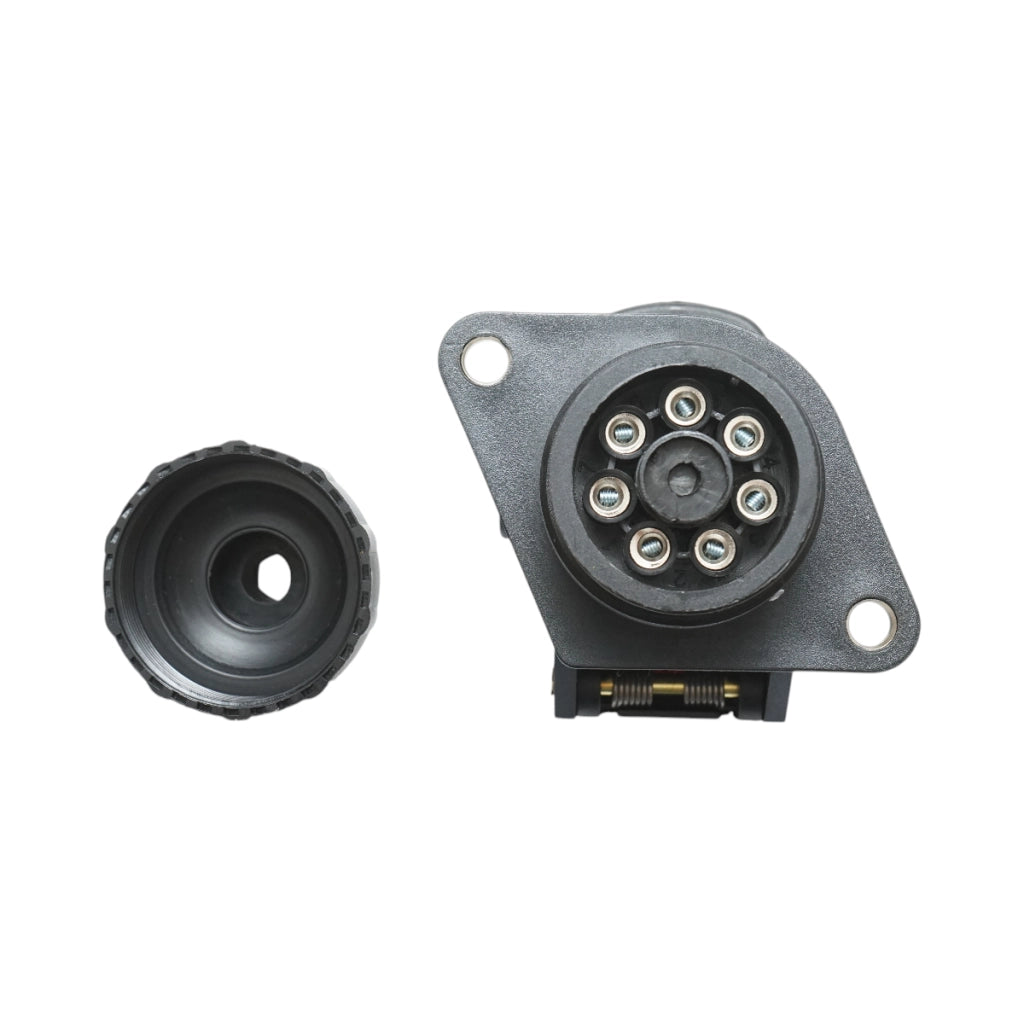 Presa per rimorchio 7 pin 24V ABS/EBS universale codice OEM 8JB007645-021 Breckner Germany
