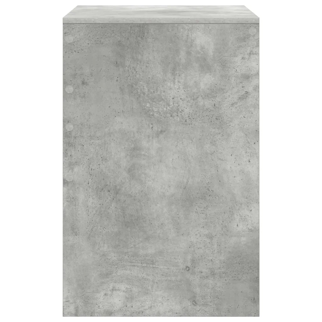 Scrivania | Tavolo da Ufficio Grigio cemento 60 x 50 x 76 cm