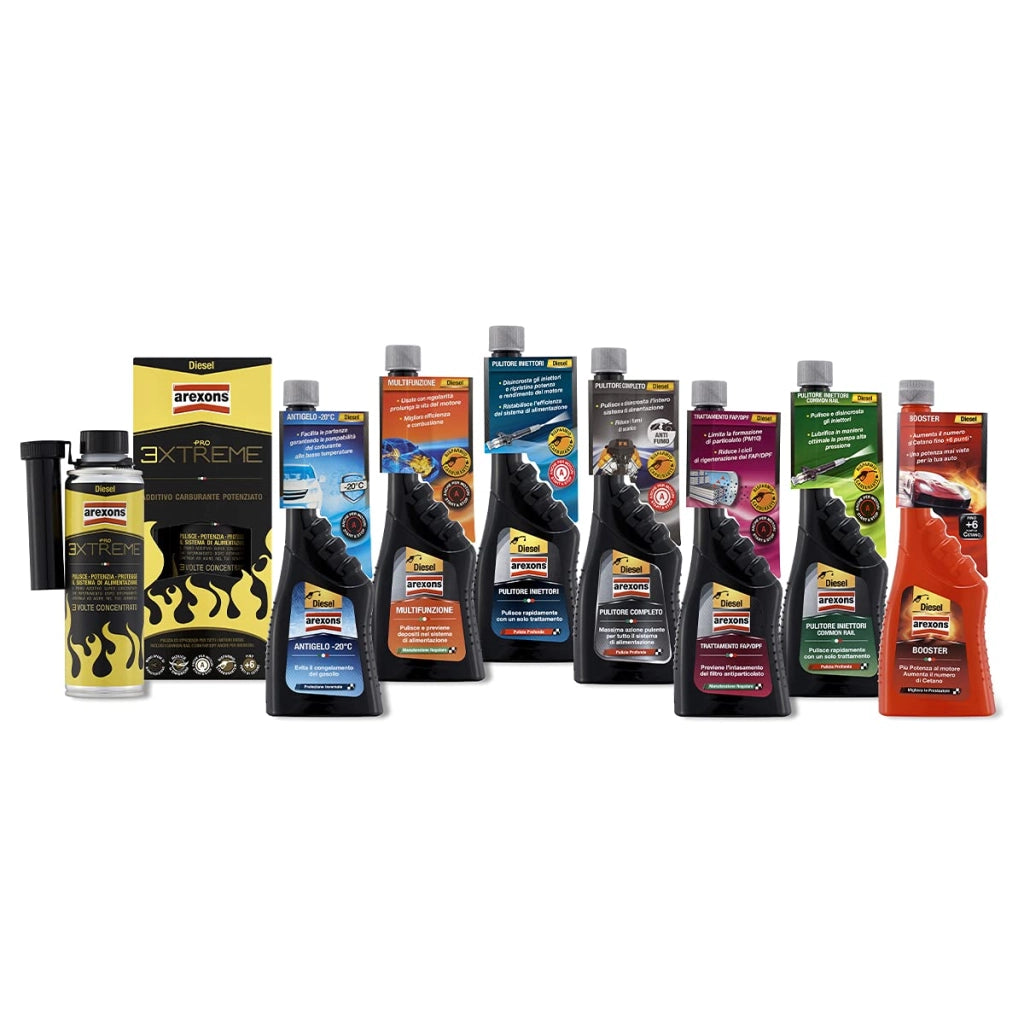 Liquido Additivo Multifunzione per Motori Diesel Arexons 250 ml