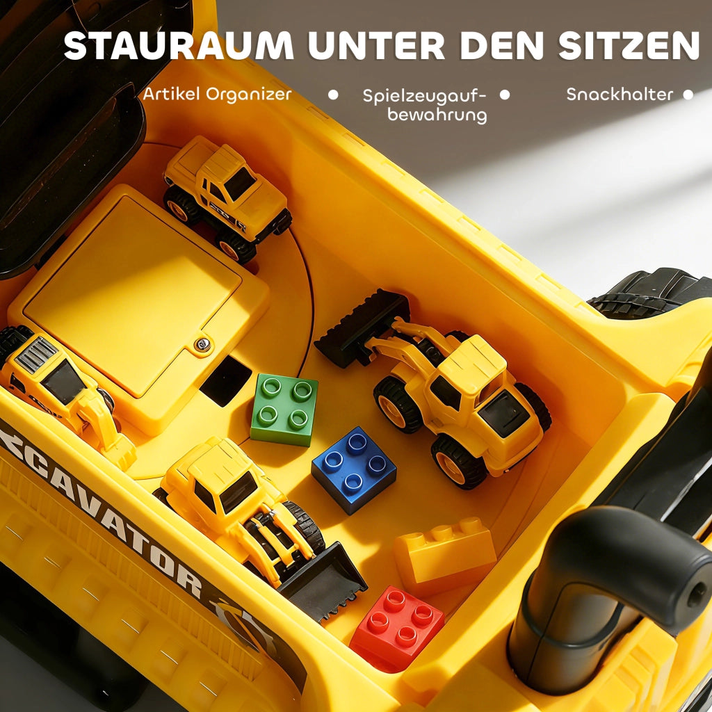 Sedia a dondolo giocattolo per bambini ¨C Minimal ¨C Giallo
