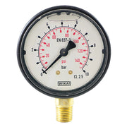 1pz manometro con glicerina ã˜ 63 mm - 0/25 bar cod:ferx.6090320nlm