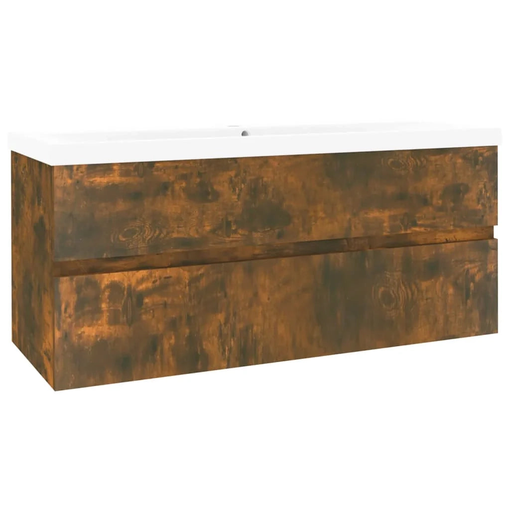 Mobile lavabo con lavabo integrato legno ingegnerizzato rovere affumicato 02_0006872