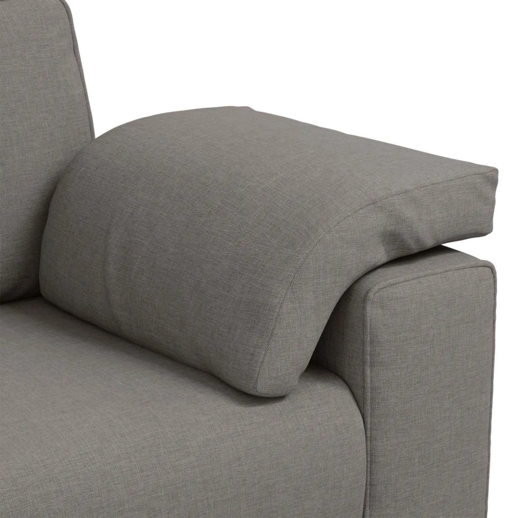 Divano 3 pcs Talpa 219 x 80 x 82 cm Tessuto misto lino 3324664
