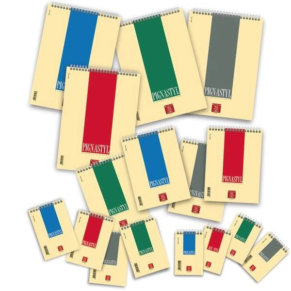 BLOCCO SPIRALATO PIGNASTYL FORMATO A6 60 FOGLI