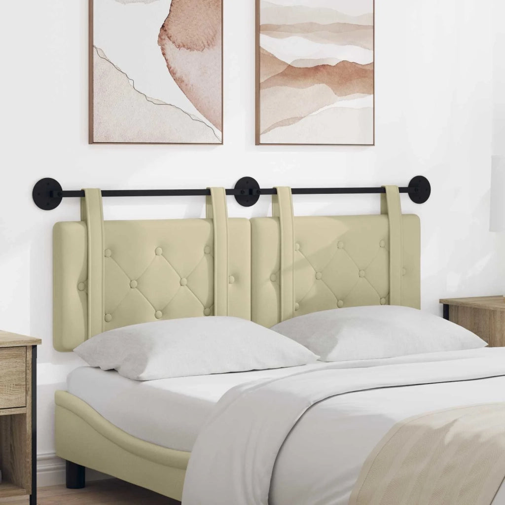 Testiera | Testata sospesa Crema Similpelle