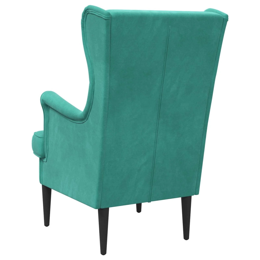 Poltrona Turchese Velluto 42029873