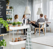 Trolley da Cucina Spaziale e Sottile Bianco – Ideale per Magazzino Supplementare