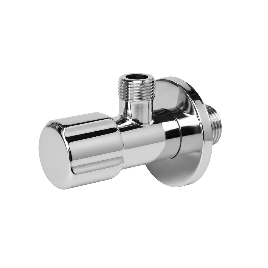 Valvola Ad Angolo 02 1/2" X 3/8" Chrome