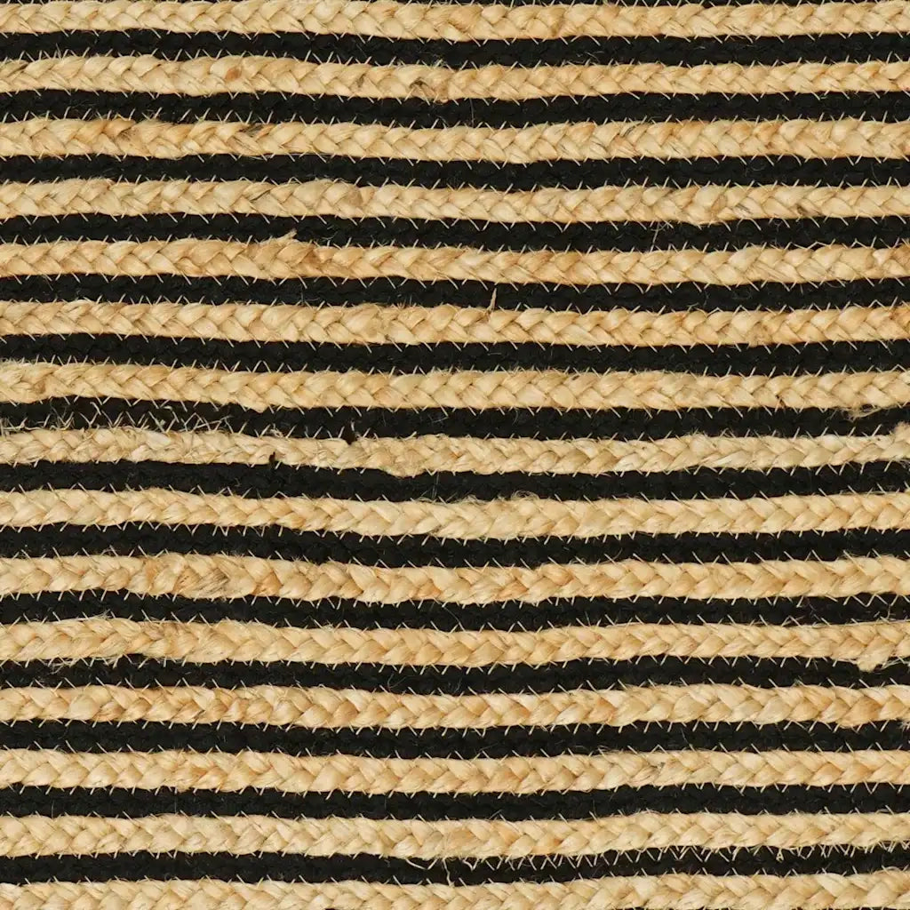 Tappeti per area Naturale e Nero 152 x 245 cm Juta 42010769
