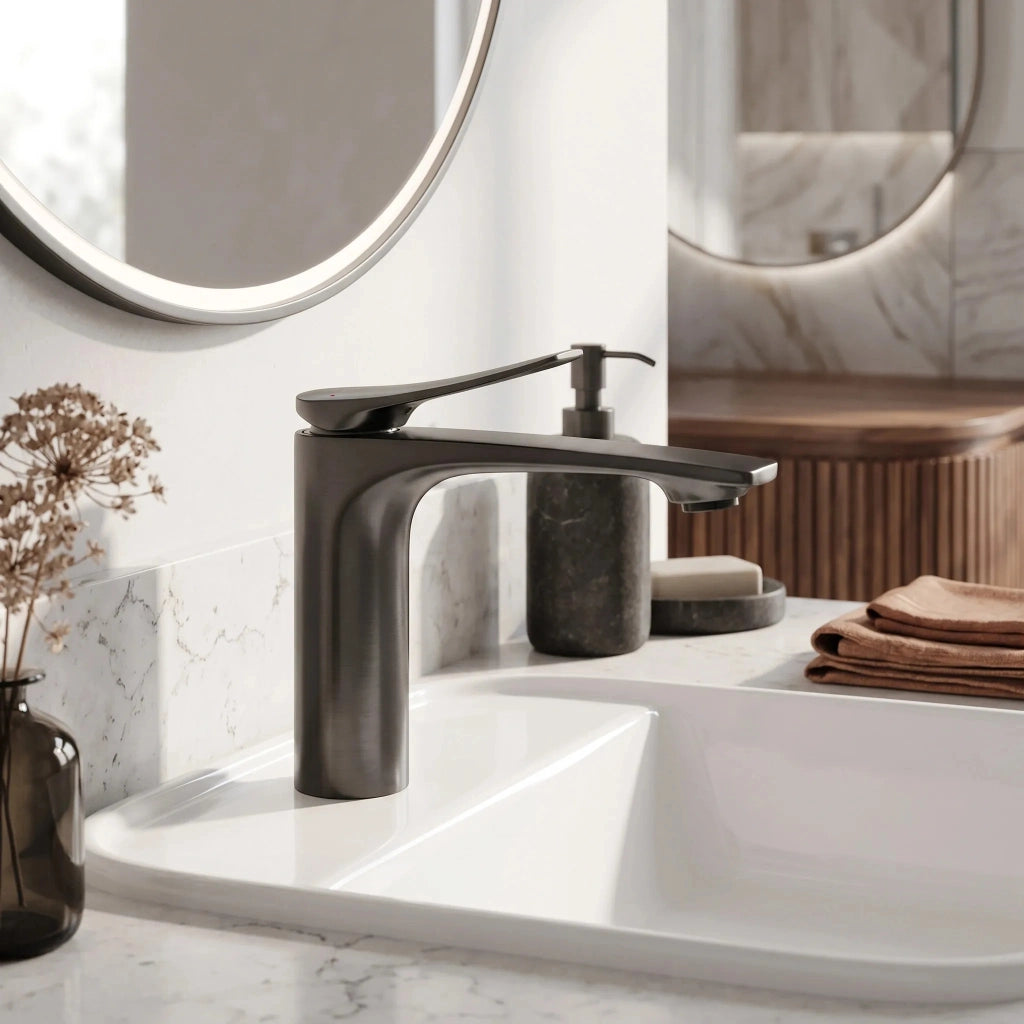 Rubinetto Per Lavabo Premium Rea Vision Titan Low