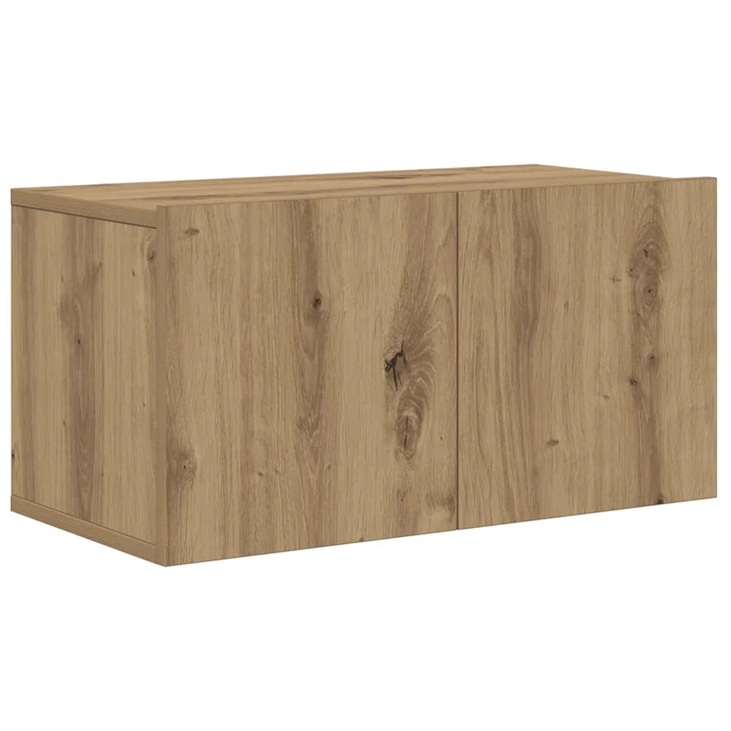 Set mobile TV 4 pcs Rovere artigianale Legno multistrato