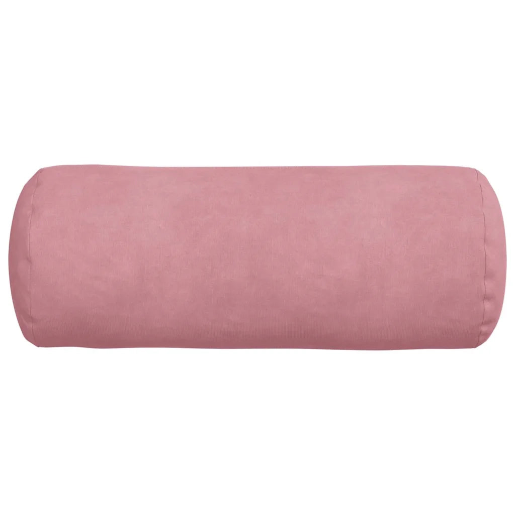 Cuscini a rullo 2 pcs Rosa Ø 15 x 40 cm Tessuto in Cords 42014289